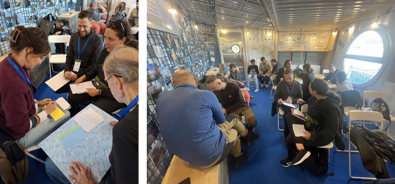 Workshop teamwork. (Photos: Sára Bőhm / Plastic Cup)